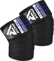Бинты коленные RDX R11 черн/син. (арт. WAH-KR11BU)