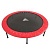 Батут DFC JUMP SUN 60" красный, б/сетки (152см)